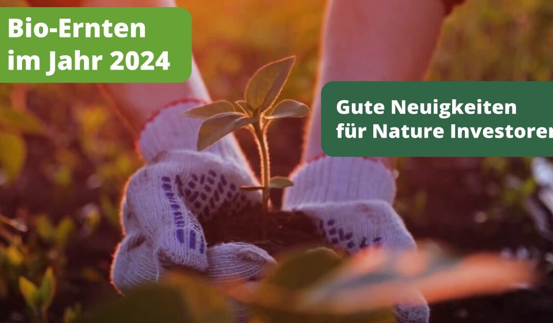 Gute Neuigkeiten für Nature Investoren: Kommende Bio-Ernten im Jahr 2024